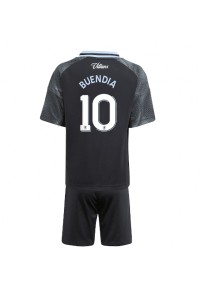 Aston Villa Emiliano Buendia #10 Babytruitje Uit tenue Kind 2025-26 Korte Mouw (+ Korte broeken)